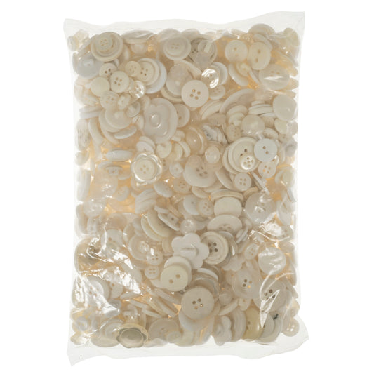 Tölur - bland offwhite 500gr