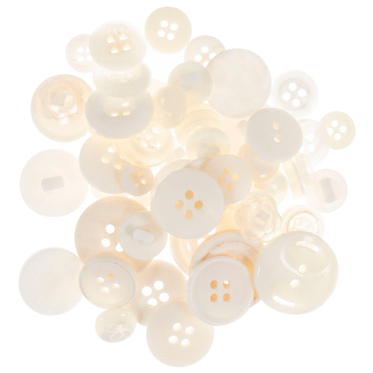 Tölur - bland offwhite 500gr