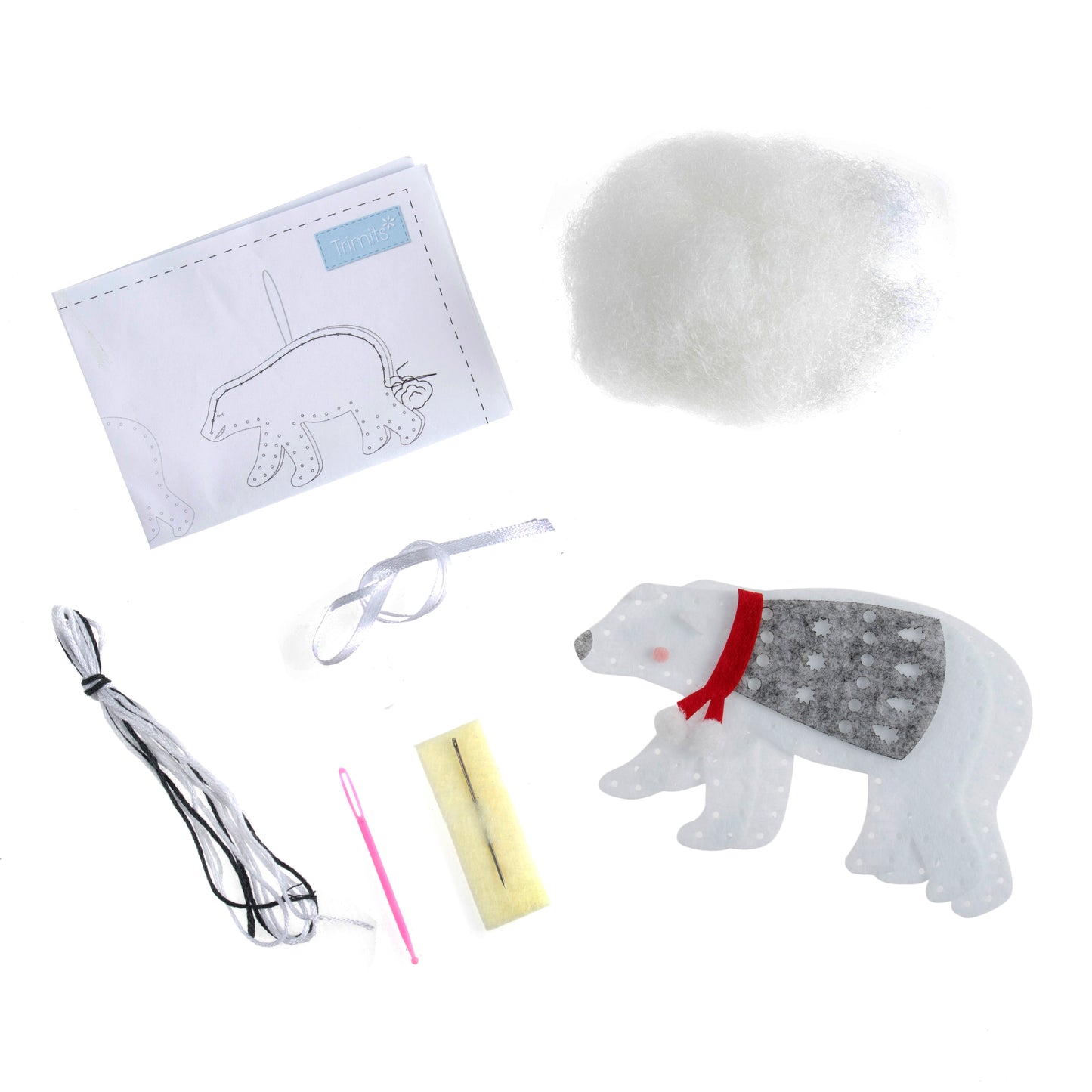 Filt kit - Polar bear