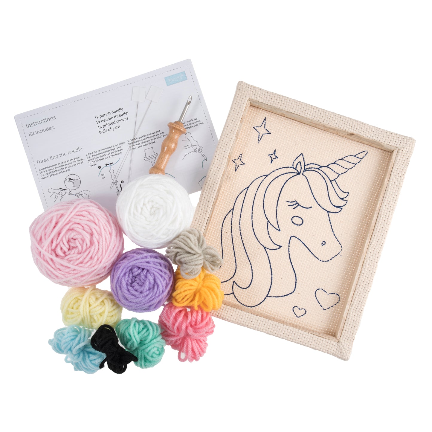 Punch needle - Unicorn