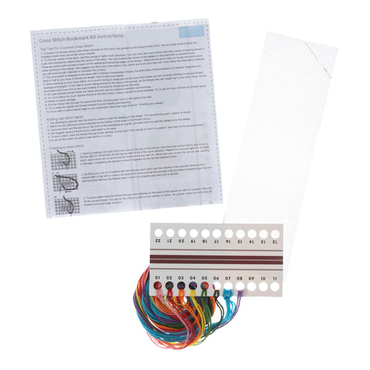 Útsaumur - Cross-stitch Bookmark Kit