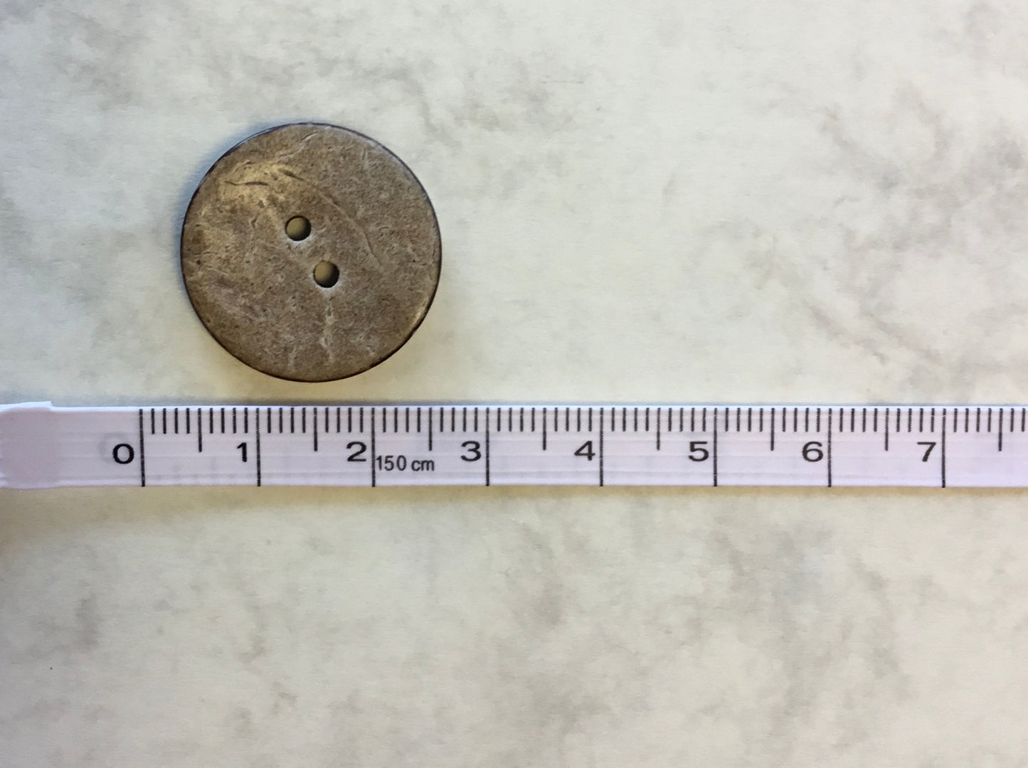 Tölur 36 Kókos - 23 mm