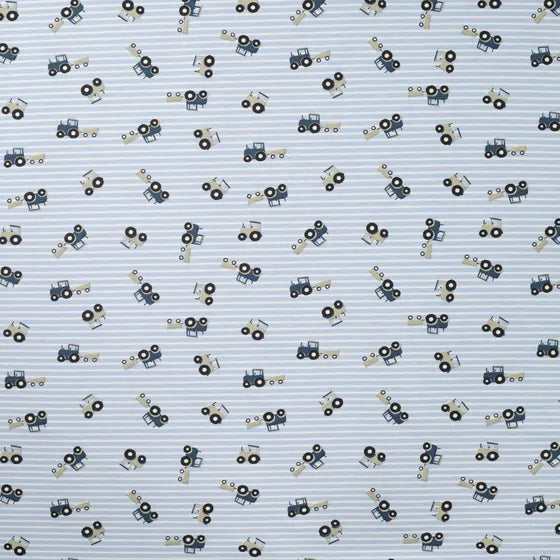 Bómullarjersey 95co/5el