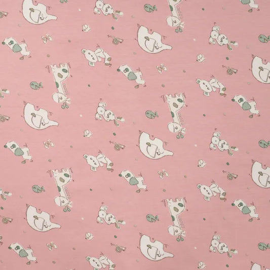 Bómullarjersey - Animals