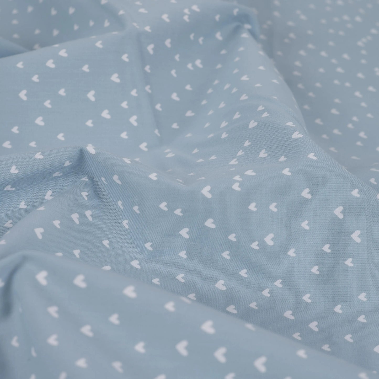 Cotton Poplin Print - Hearts