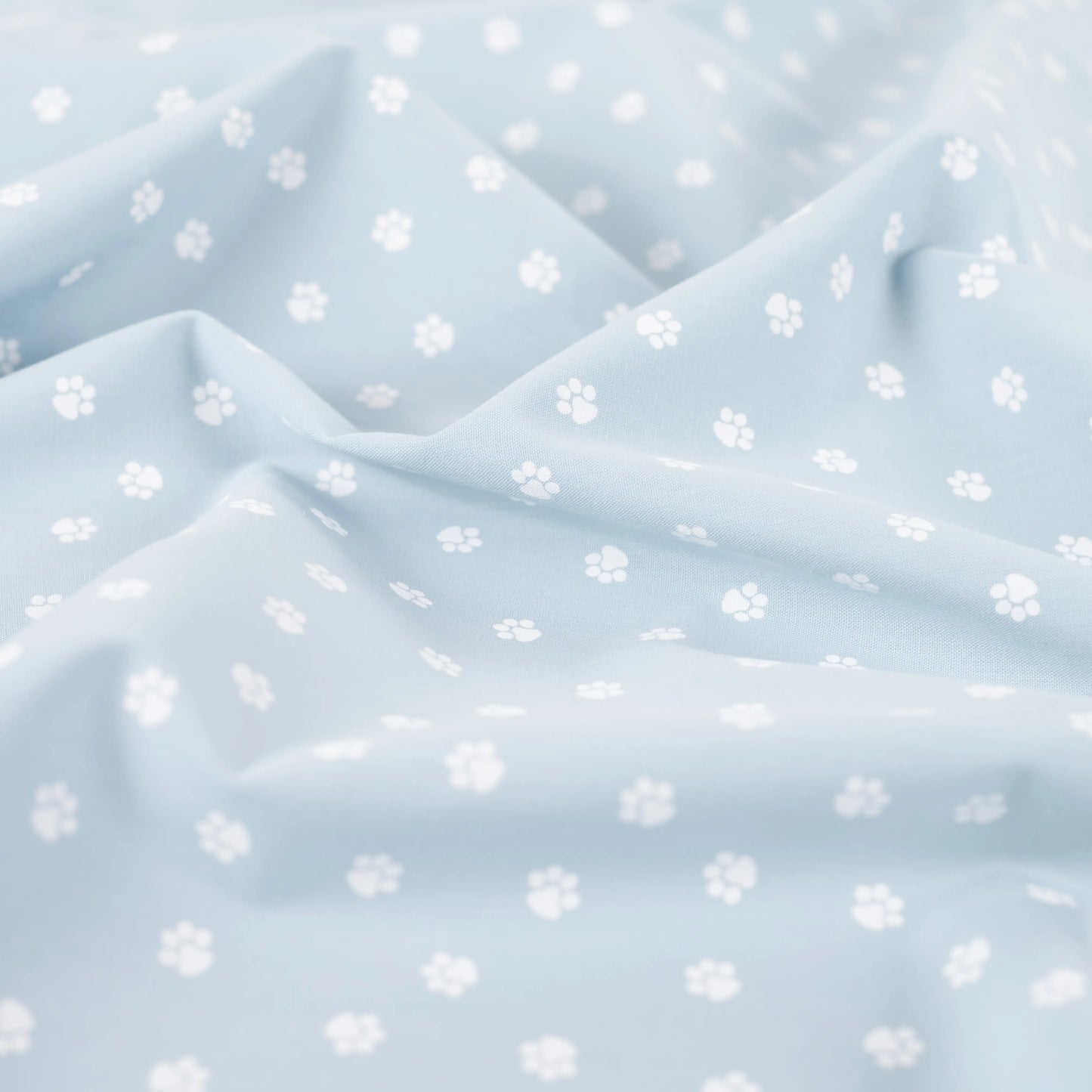Cotton Poplin Print - Paws