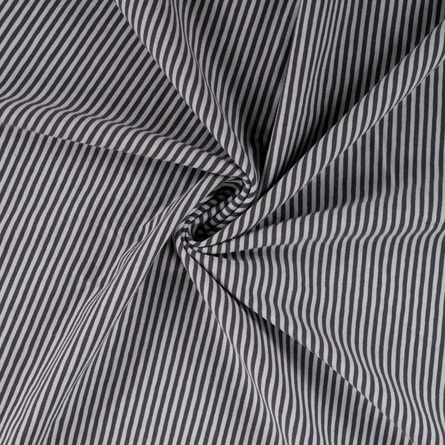 Bómullarjersey - Small Stripes Two Tone