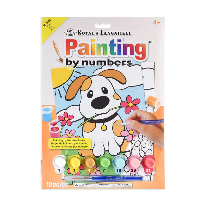 Paint by numbers - My First / Puppy