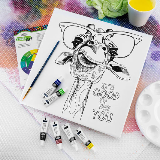 Canvas Art - Giraffe