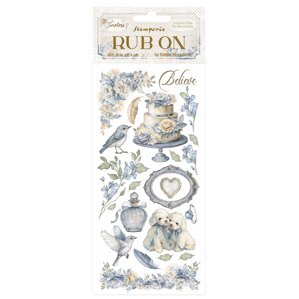 Rub-on - Timeless cake