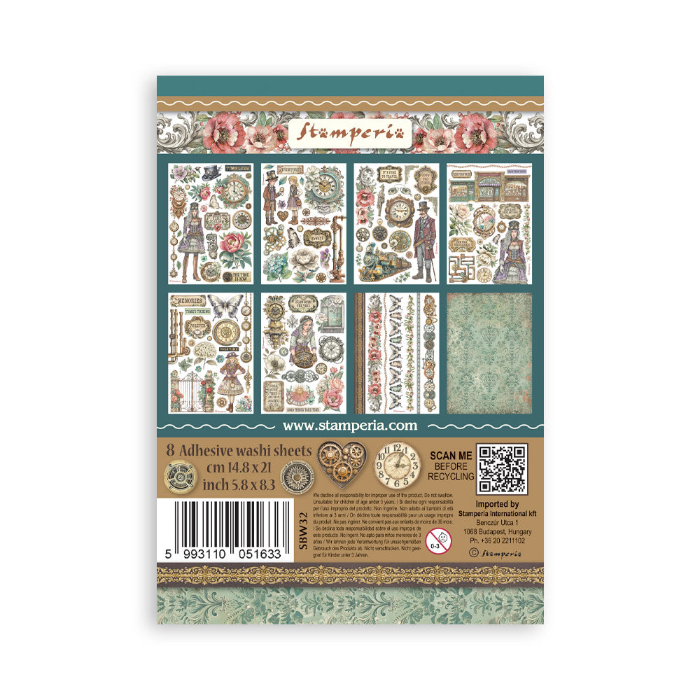 Washi pad 8stk A5