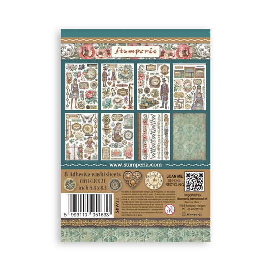 Washi pad 8stk A5