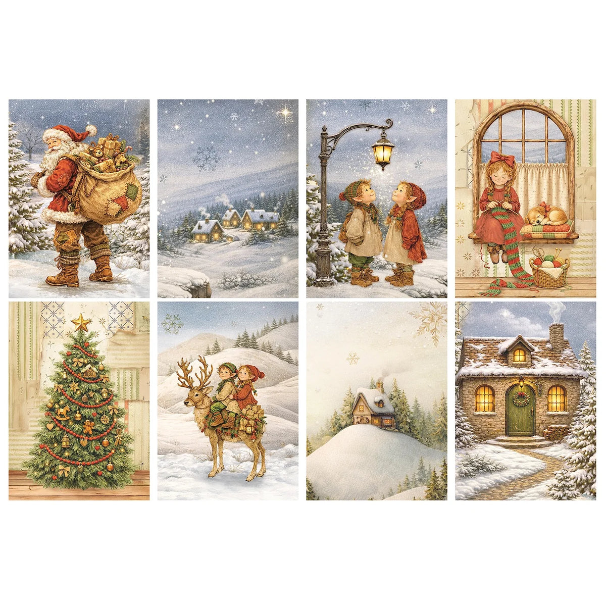 Ríspappír A6 / 8stk