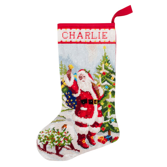 Útsaumur - Father christmas