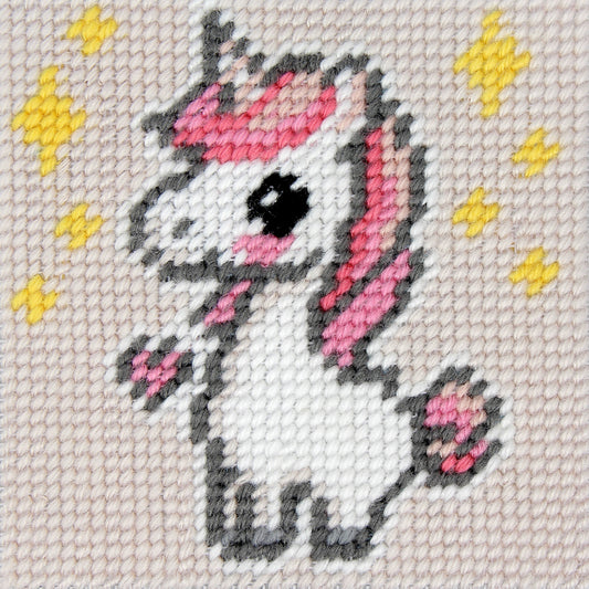 Útsaumur - My first "Unicorn"