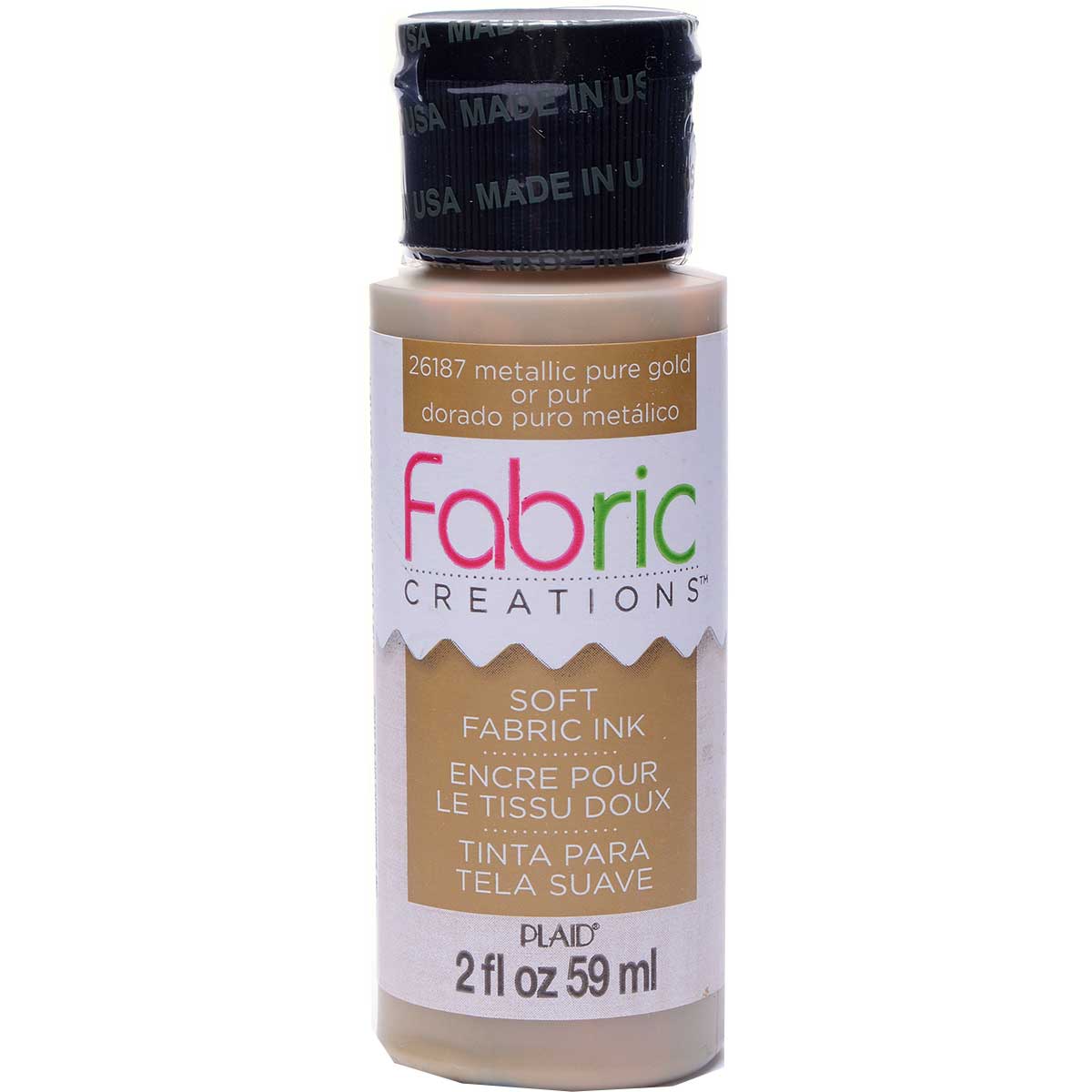 Fabric Creations Metallic 2oz. - Málning fyrir vefnað