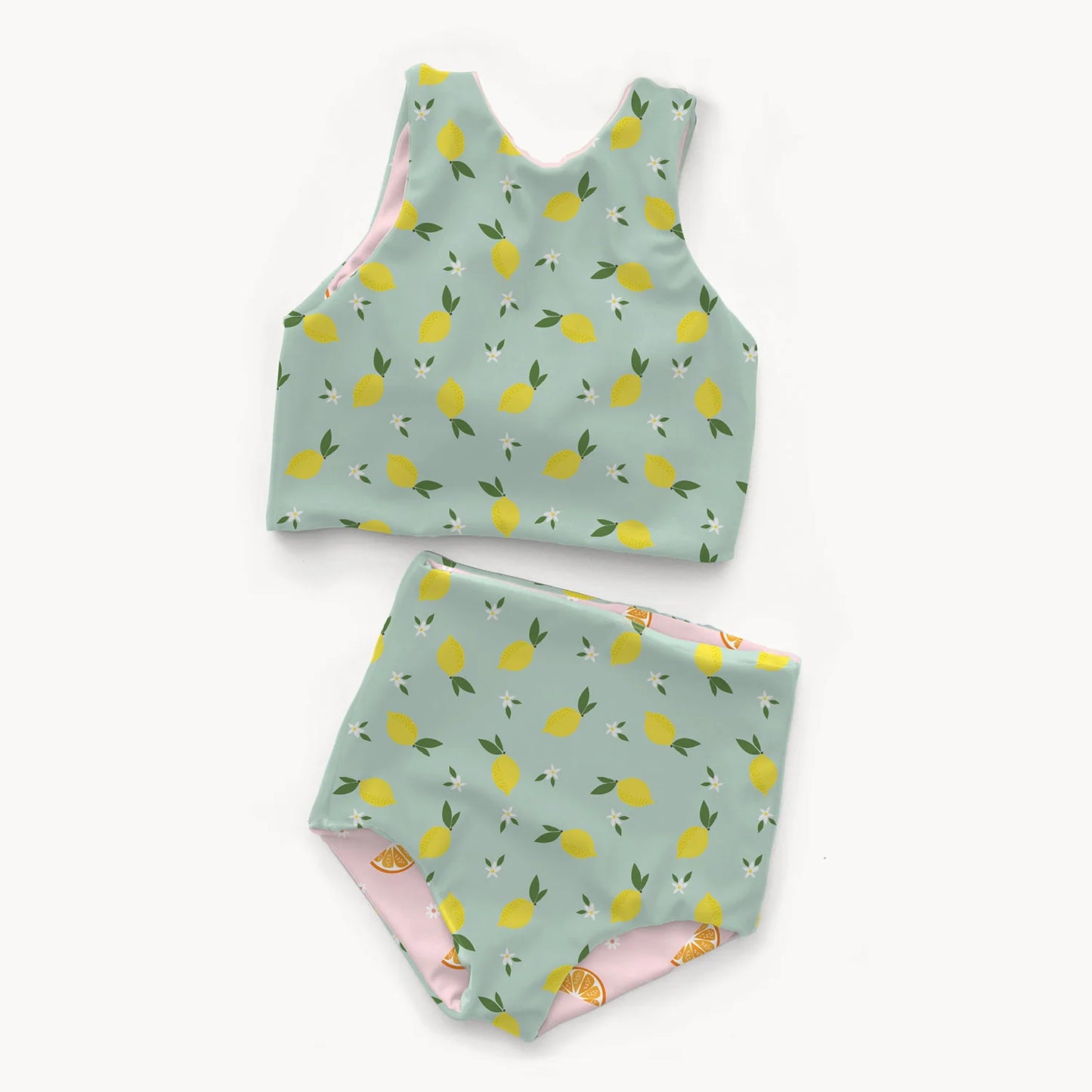 Swimwear Jersey UPF50 Recycled Fruits Mint