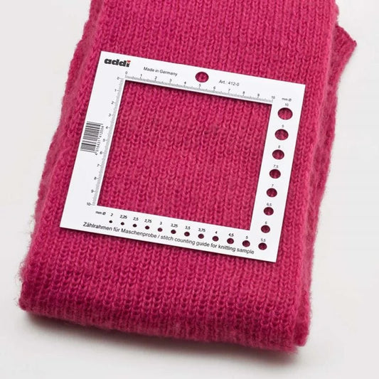 Addi - prjóna og prjónfestumælir