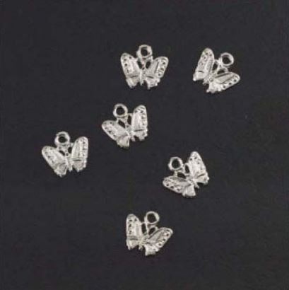 Butterfly - metal charms