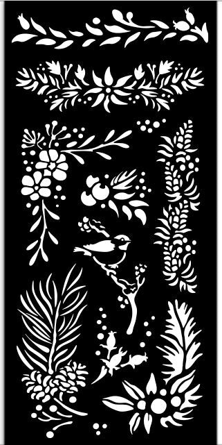 Stensill 12x25sm - The Owl's House branches