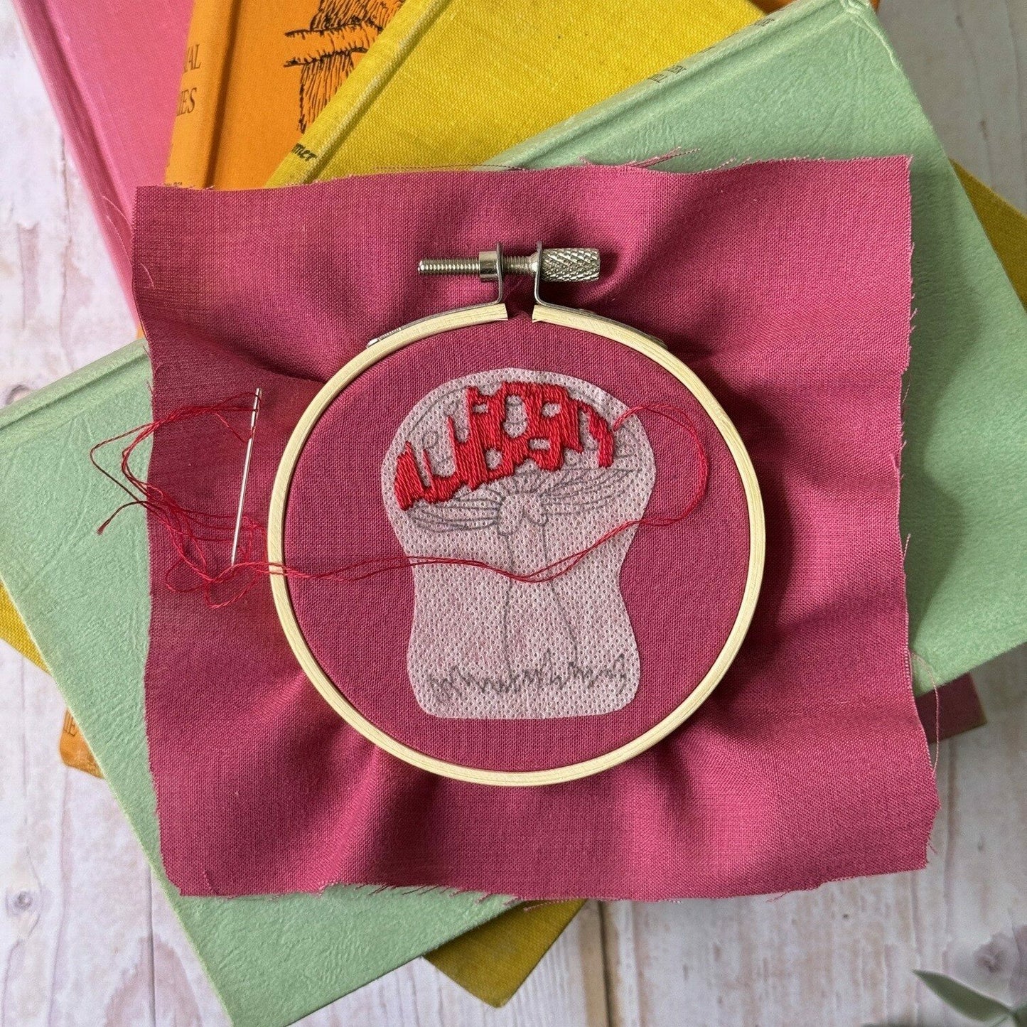 Útsaumur - Stick & Stitch - Toadstools