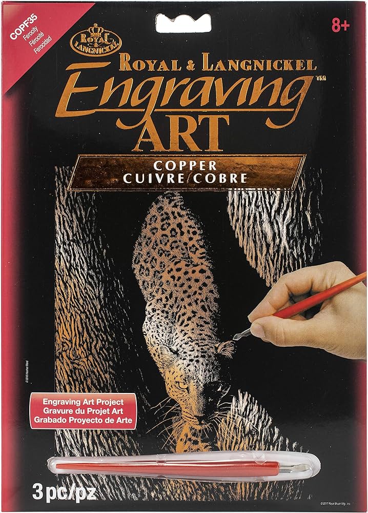 Engraving Art - Copper Foil / Ferocity