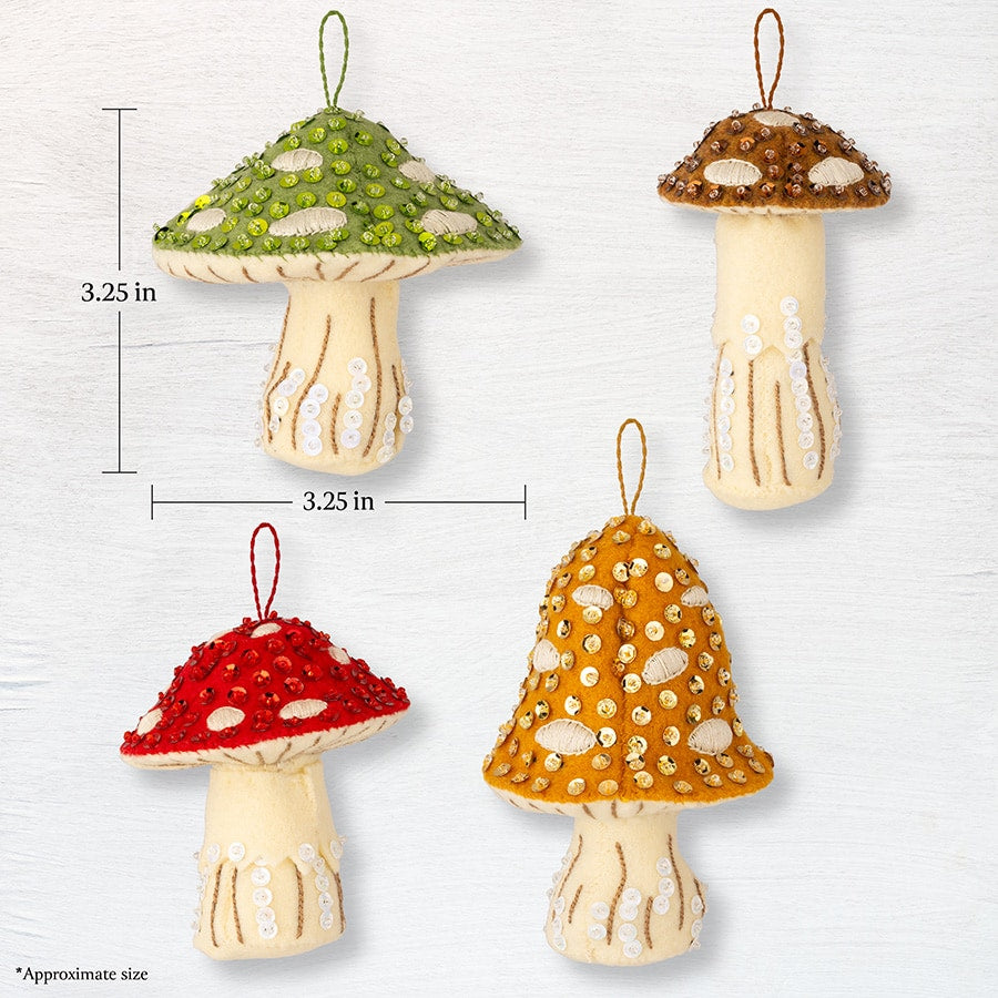 Bucilla - Merry Mushrooms