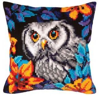 Útsaumur - Owl gaze