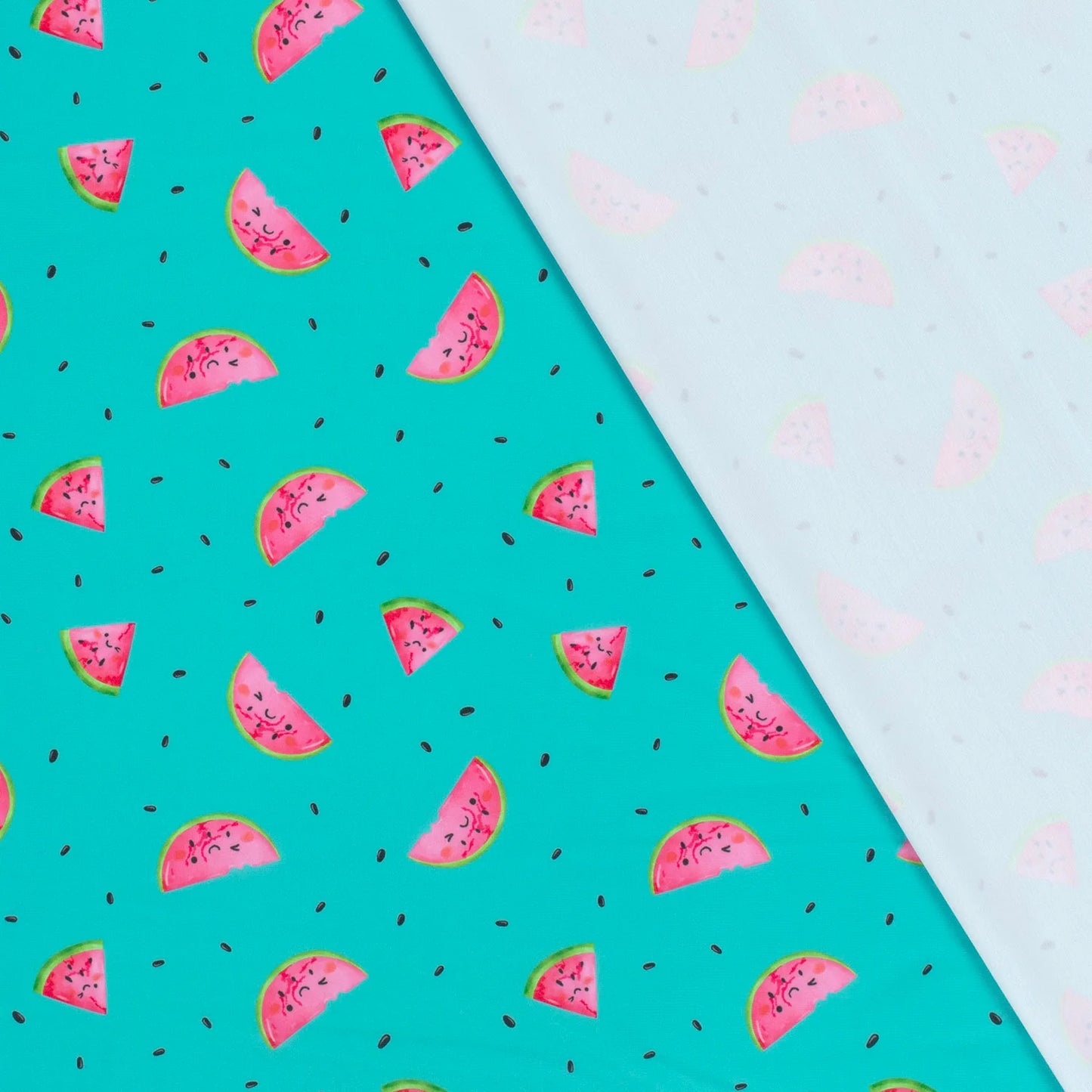 Swimwear Jersey UPF50 Recycled Water melons Petrol