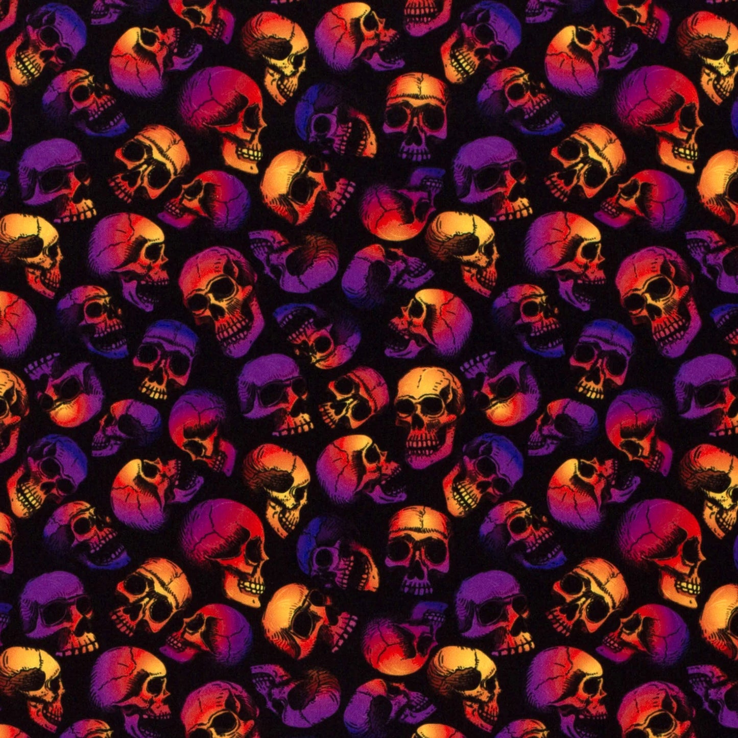 Polyester Jersey - Skulls