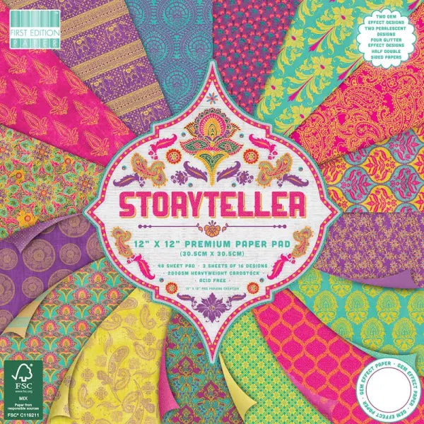 Pappír 12x12 Storyteller