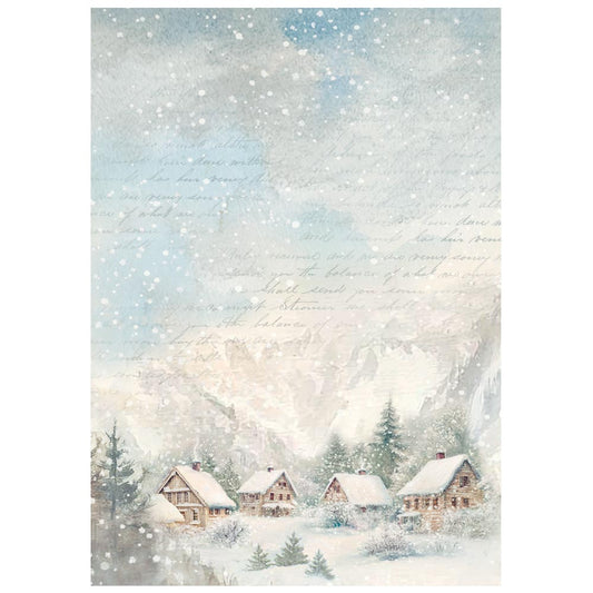 Ríspappír A6 8stk - The Owl's House Backrounds