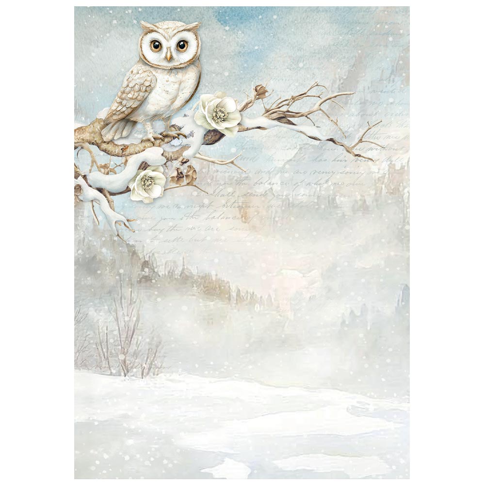 Ríspappír A6 8stk - The Owl's House Backrounds