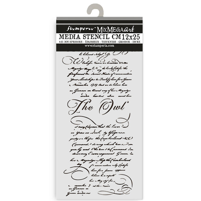 Stensill 12x25sm - The Owl's House letter