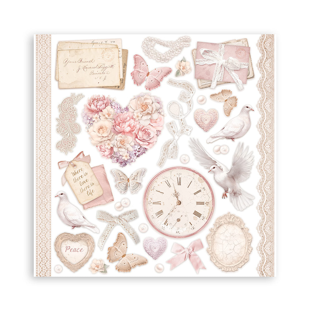 Pappír 12x12 - Romance Forever