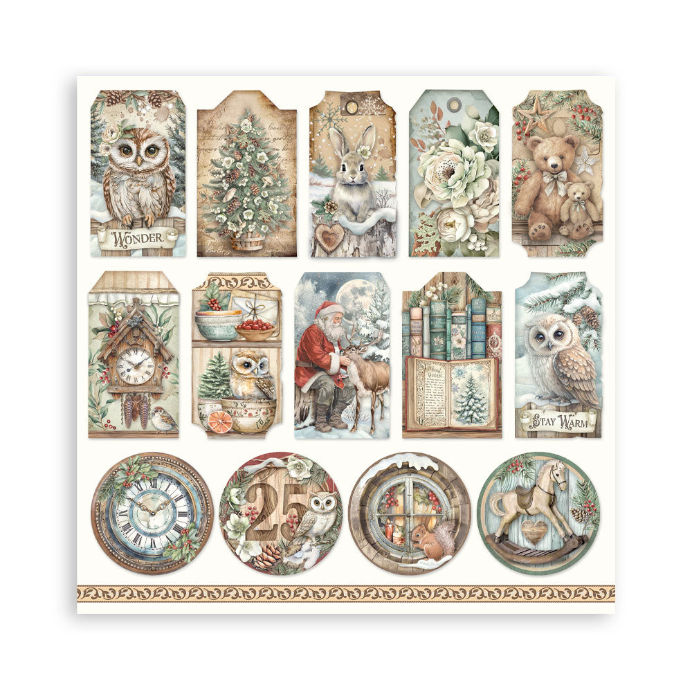 Pappír 12x12 - The Owl's House