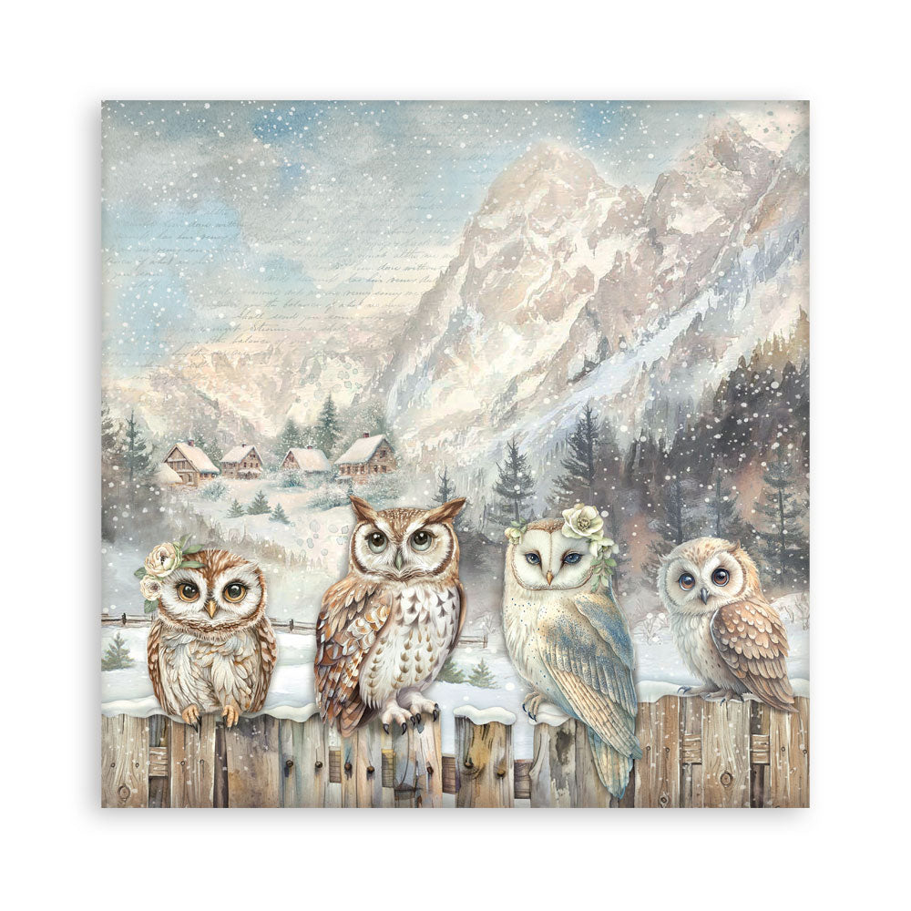 Pappír 12x12 - The Owl's House