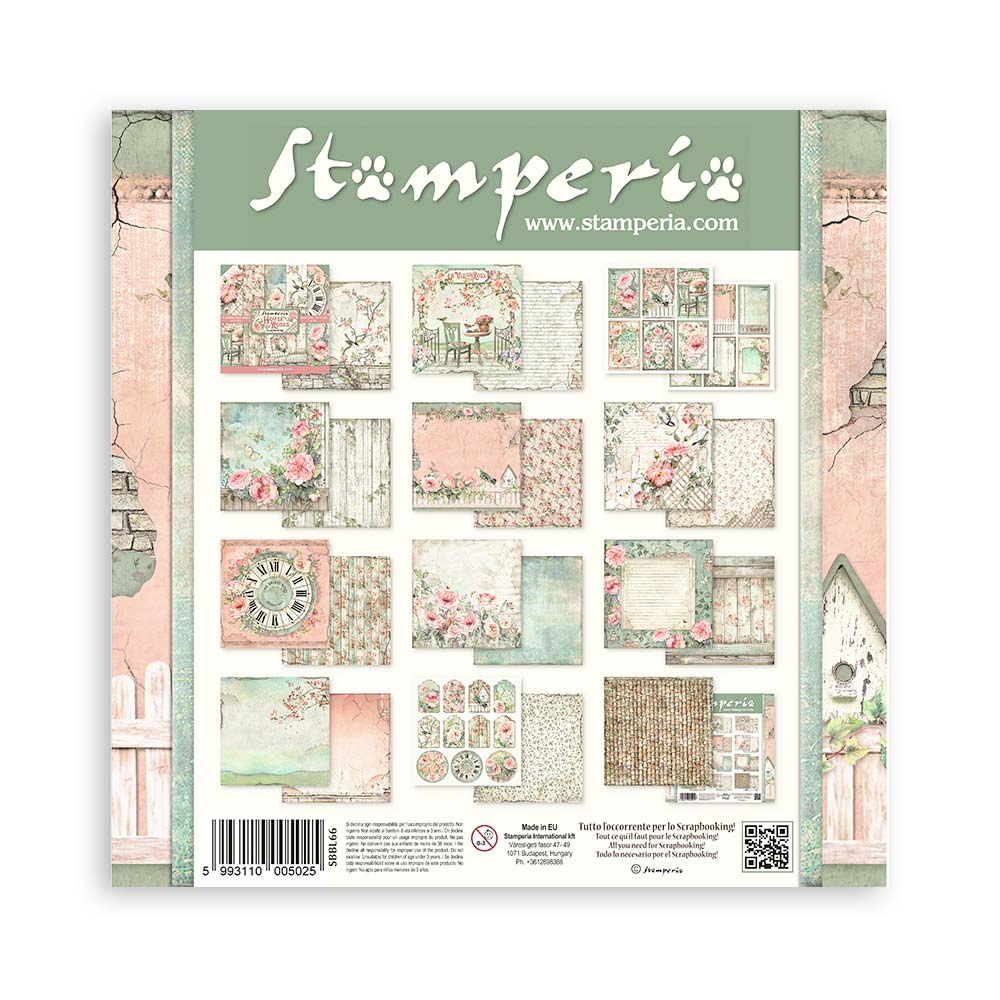 Pappír 12x12 - House of Roses