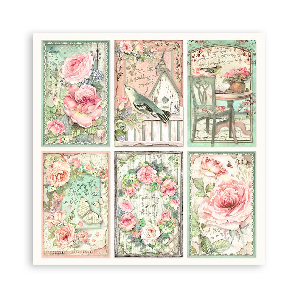 Pappír 12x12 - House of Roses