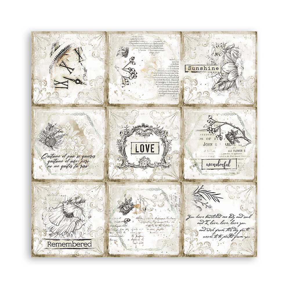 Pappír 12x12 - Romantic Journal