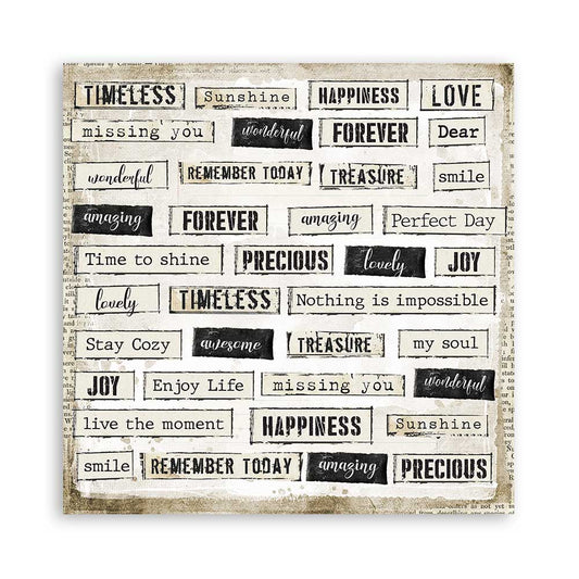 Pappír 12x12 - Romantic Journal