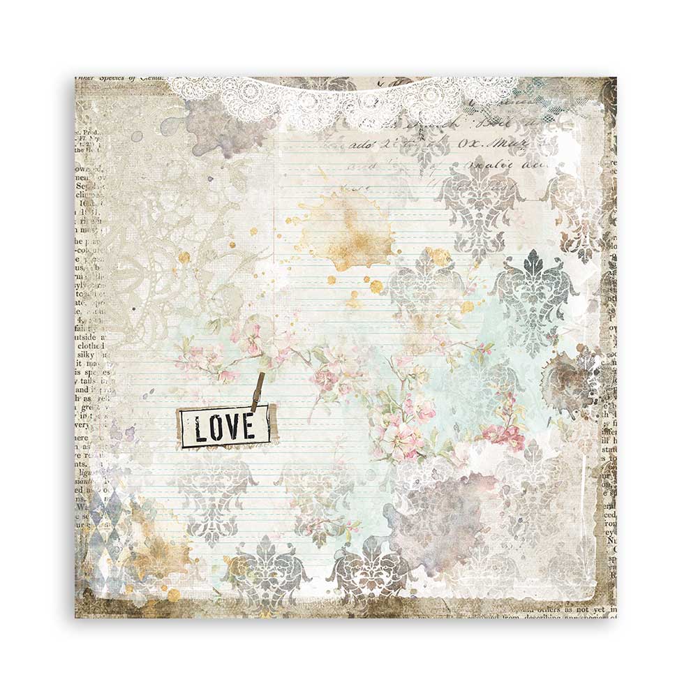Pappír 12x12 - Romantic Journal