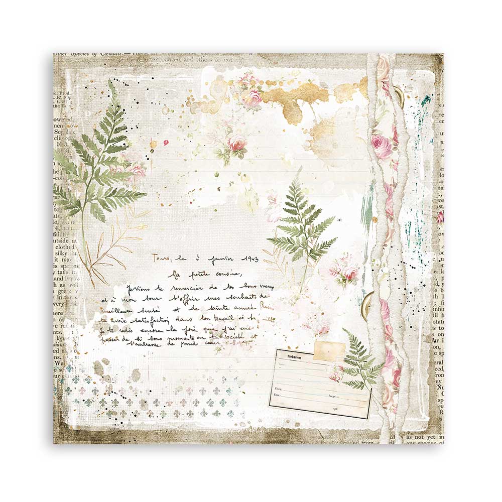 Pappír 12x12 - Romantic Journal