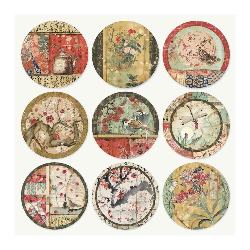 Pappír 8x8 - Oriental Garden
