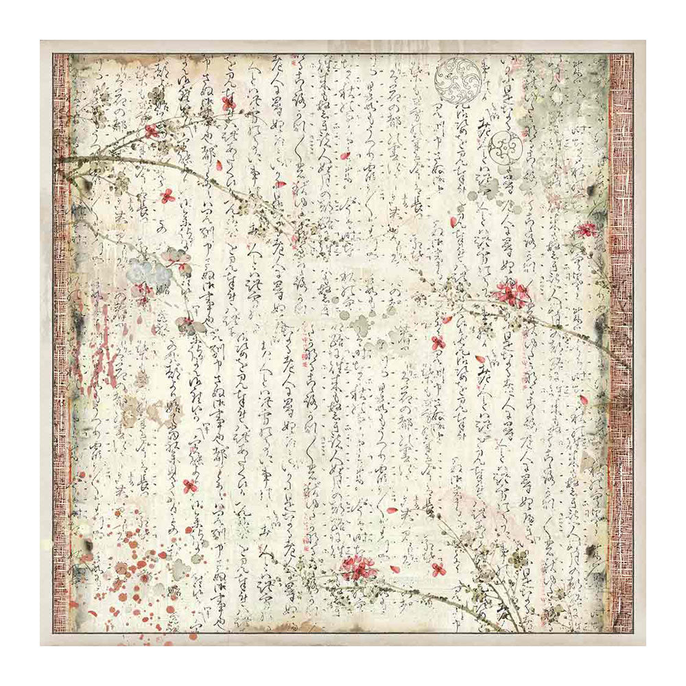 Pappír 8x8 - Oriental Garden