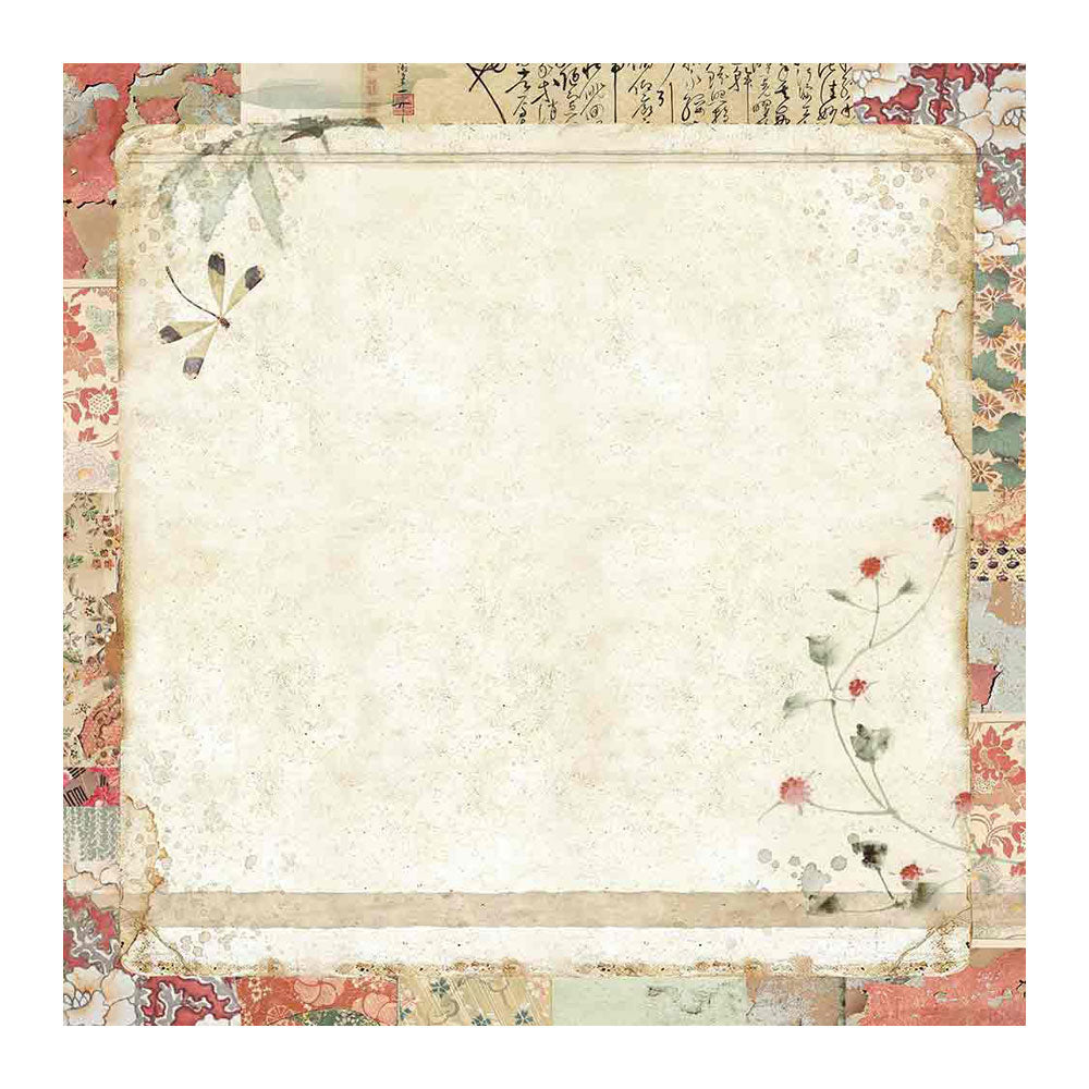 Pappír 8x8 - Oriental Garden