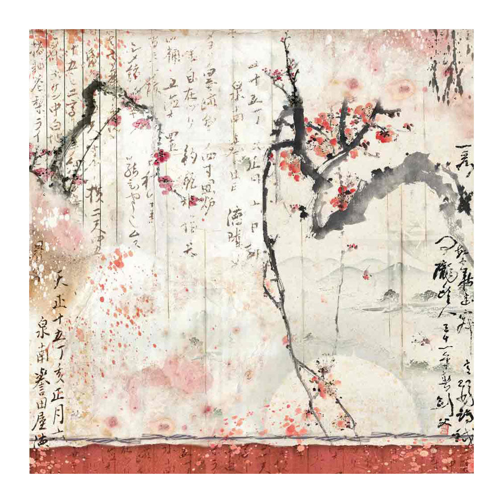Pappír 8x8 - Oriental Garden