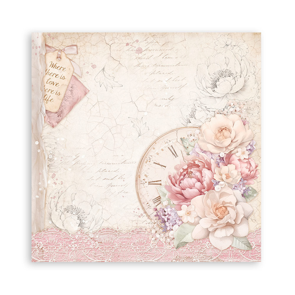 Pappír 8x8 - Romance Forever