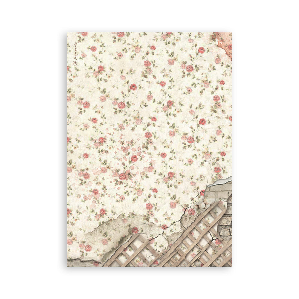 Washi pad 8stk A5 - House of Roses