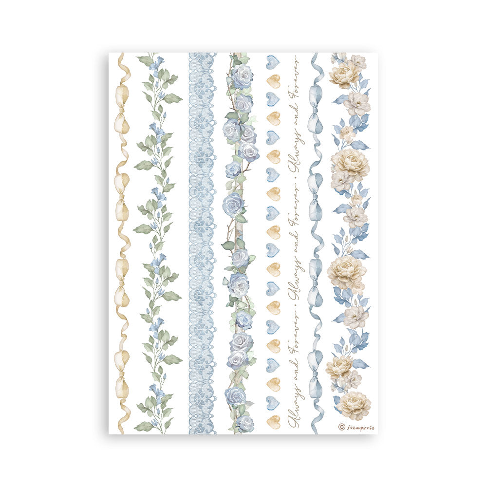 Washi pad 8stk A5 - Timeless